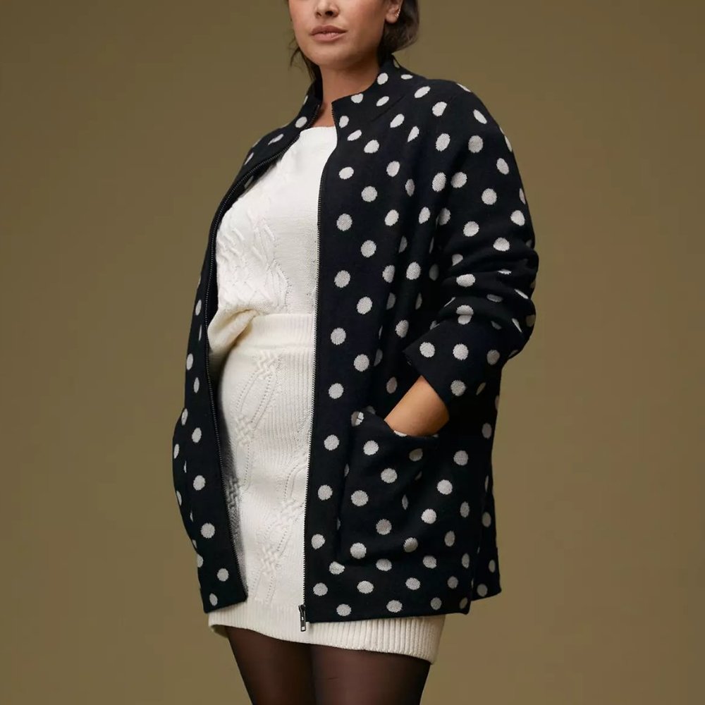 HTF Anthropologie Wool Sweater Coat